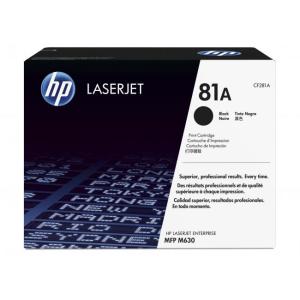 HP CF281A Siyah Toner Kartuş (81A) 10.000 SAYFA