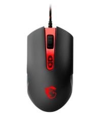 MSI GG INTERCEPTOR DS100 GAMİNG MOUSE 3.500 DPI LAZER SENSÖR ÖRGÜ KABLO ALTIN KAPLAMA USB BAĞLANTILI OYUNCU FARESİ