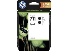 HP P2V31A (711) SIYAH 2LI PAKET 80 ML DESIGNJET MUREKKEP KARTUSU