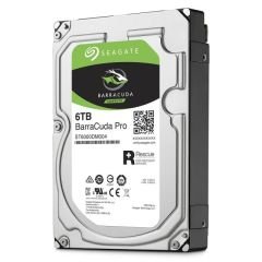 SEAGATE BARRACUDA PRO GAMING 3.5 6TB 7200RPM SATA 3.0 NCQ 256MB 220MB/S 300TB/YİL ISYÜKÜ DATA KURTARMALI DESKTOP DİSK ST6000DM004