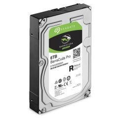 SEAGATE BARRACUDA PRO GAMING 3.5 6TB 7200RPM SATA 3.0 NCQ 256MB 220MB/S 300TB/YİL ISYÜKÜ DATA KURTARMALI DESKTOP DİSK ST6000DM004