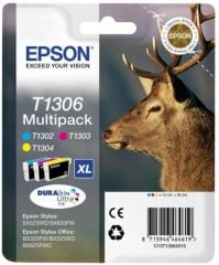 EPSON C13T13064022 MAVİ/KIRMIZI/SARI KARTUŞ 30.3ML