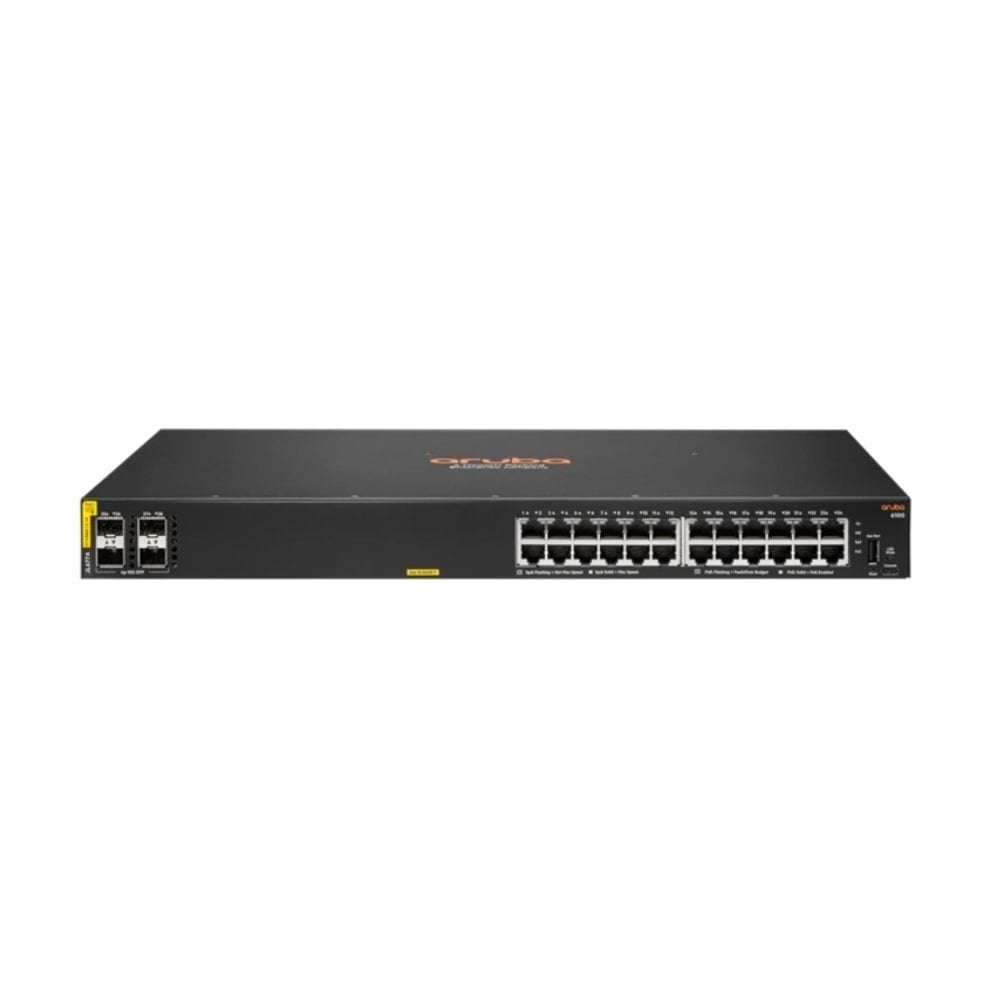 Aruba CX 6100 JL677A 24G PoE 4SFP+ 370W Switch