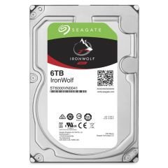 SEAGATE IRONWOLF 3.5 6TB SATA 3.0 128MB 195MB/S RV SENSÖR 7200RPM 180TB/YİL ISYÜKÜ 7/24 NAS DİSK ST6000VN0041