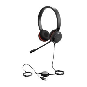 Jabra 5399-823-309-5 Evolve 30 II Duo MS USB Kablolu Stereo Kulaklık (5'li Paket)