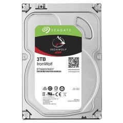 SEAGATE IRONWOLF 3.5 3TB SATA 3.0 64MB 180MB/S 5900RPM 180TB/YİL ISYÜKÜ 7/24 NAS DİSK ST3000VN007