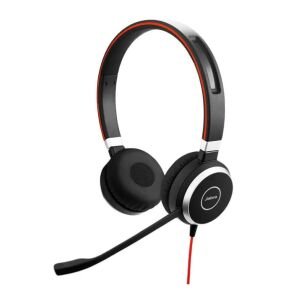 Jabra 6399-823-109-10 Evolve 40 Duo MS USB Kablolu Stereo Kulaklık (10'lu Paket)