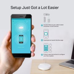 TP-LINK DECO M9 PLUS 2200 MBPS EV WI-FI SİSTEMİ (ÜÇLÜ PAKET)