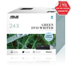 Asus DRW-24D5MT 24X Dahili DVD Yazıcı, Kutulu, M-Disc destekli, Siyah