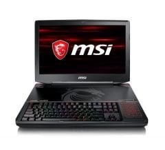MSI NB GT83 TITAN 8RG-018TR i7-8850H 32GB DDR4 2666MHz 2XGTX1080 (SLI) GDDR5X 8GB SuperR4 512GB (2X256) SSD+1TB 7200RPM 18.4 FHD B.RAY Writer W10