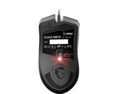 MSI GG CLUTCH GM10 GAMİNG MOUSE 2.400 DPI OPTİK SENSÖR 4 RENK (TEKERLEK) KIRMIZI (LOGO) LED ALTIN KAPLAMA USB BAĞLANTILI OYUNCU FARE
