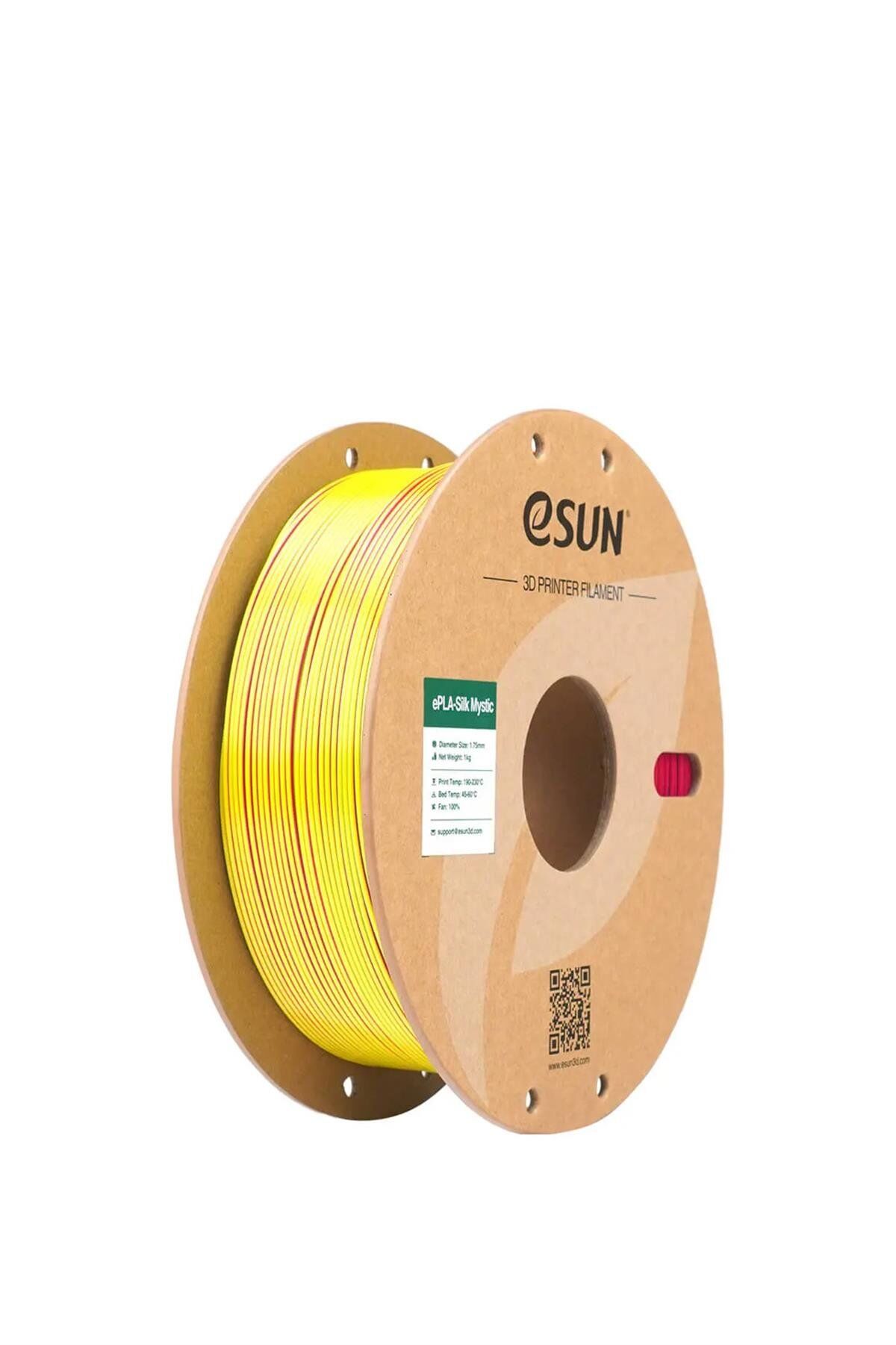 Esun PLA-Silk Mystic Filament Red-Yellow-Blue