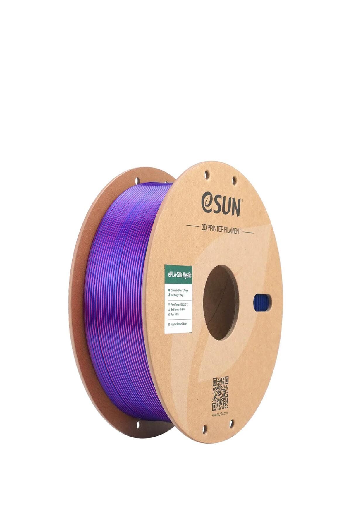 Esun PLA-Silk Mystic Filament Red-Green-Blue