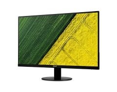 23.8 ACER ET241Ybi FULL HD 4ms 60HZ 250Nits IPS LED VESA VGA HDMI MAT SIYAH INCE CERCEVE MONITOR