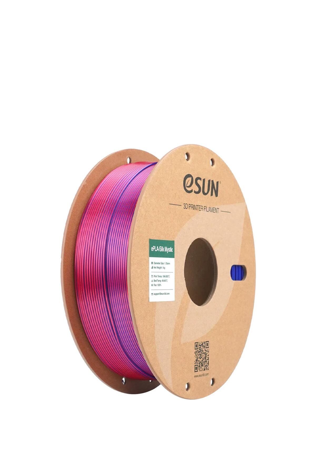Esun PLA-Silk Mystic Filament Blue-Red-Purple