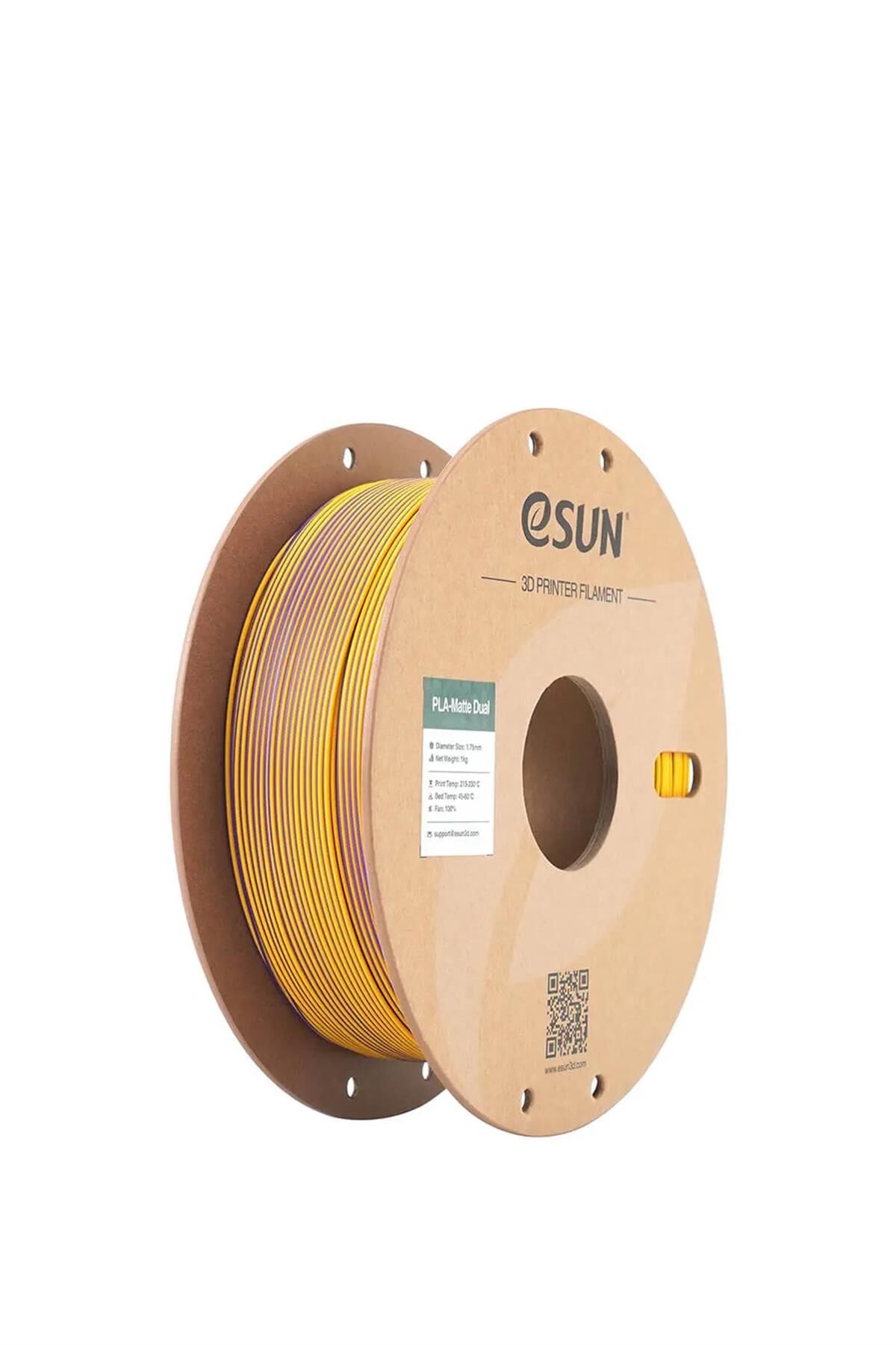 Esun PLA-Matte Filament Purple-Yellow