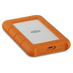 1TB LACIE 2.5 INC USB 3.1 (USB-C) STFR1000800 RUGGED MINI TAŞINABİLİR DİSK ŞOK YAĞMUR VE BASINÇ KORUMALI,2 YIL DATA KURTARMA SERVİSİ