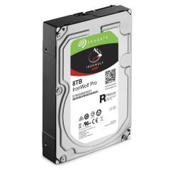 SEAGATE IRONWOLF PRO 3.5 8TB SATA 3.0 256MB 214MB/S RV SENSÖR 7200RPM 300TB/YIL İŞYÜKÜ 7/24 E-NAS DATA KURTARMALI DİSK ST8000NE0021