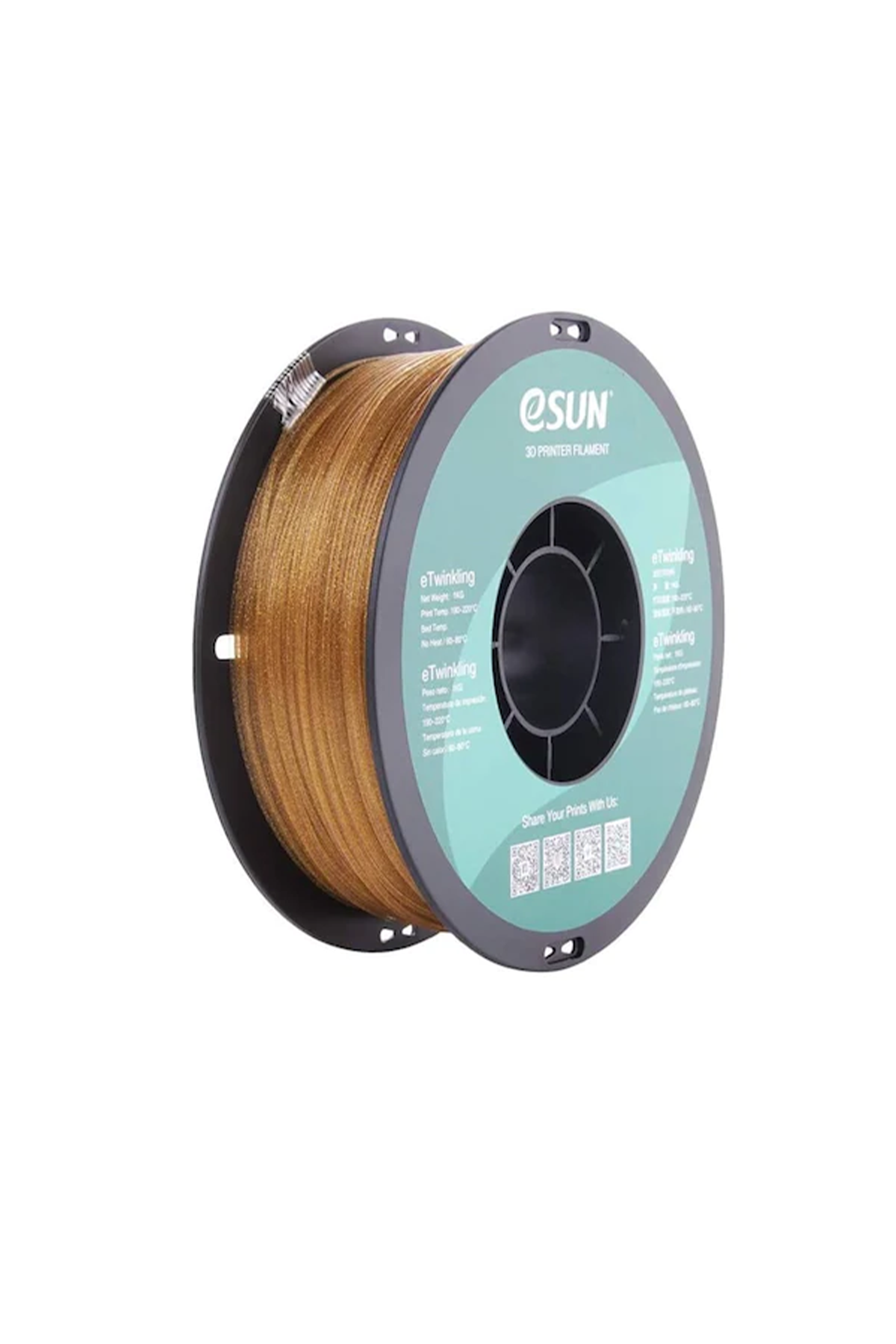 Esun Etwinkling Filament Altın