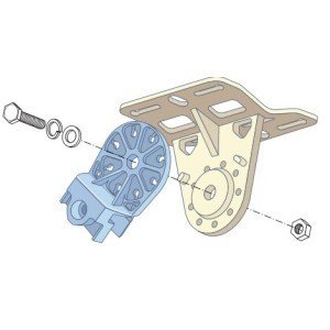 HPE Aruba JW054A AP-270-MNT-H1 270 Series Outdoor Mount Hanging