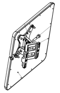 HPE Aruba JW033A ANT-3x3-5712 4.9-5.9GHz 12.0dBi Outdoor Antenna Kit