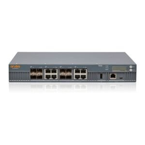 HPE Aruba 7030 RW JW686A 8p 10/100/1000BASE‑T/1GBASE‑X SFP 64 AP and 4K Clients Controller