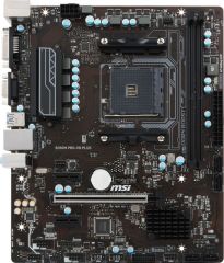 MSI B350M PRO-VD PLUS AM4 DDR4 3200 (OC) DVI VGA USB3.1 mATX