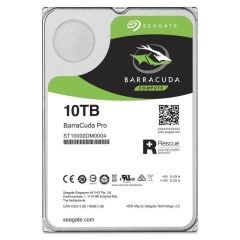 SEAGATE BARRACUDA PRO GAMING 3.5 10TB 7200RPM SATA 3.0 NCQ 256MB 220MB/S 300TB/YİL ISYÜKÜ DATA KURTARMALI DESKTOP DİSK ST10000DM0004