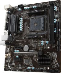 MSI B350M PRO-VD PLUS AM4 DDR4 3200 (OC) DVI VGA USB3.1 mATX