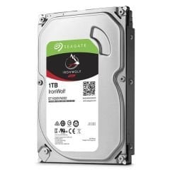 SEAGATE IRONWOLF 3.5 1TB SATA 3.0 64MB 180MB/S 5900RPM 180TB/YİL ISYÜKÜ 7/24 NAS DİSK ST1000VN002