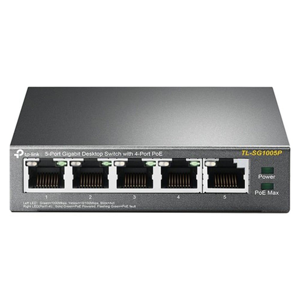 Tp-Link TL-SG1005P 5 Port 10/100/1000Mb 4 Port POE