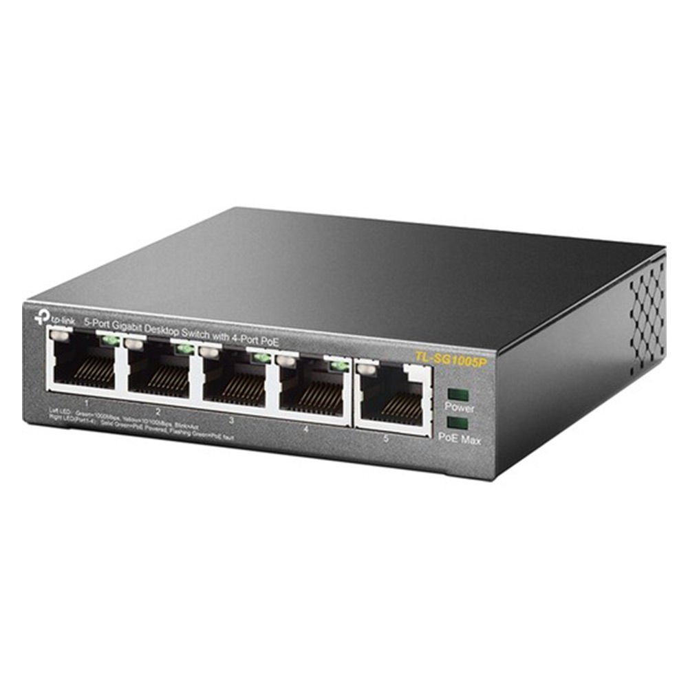 Tp-Link TL-SG1005P 5 Port 10/100/1000Mb 4 Port POE