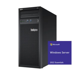 Lenovo Thinksystem ST50 Intel  Xeon E-2224G 8GB 2x1TB Mini Tower Sunucu+Lenovo Thinksystem Microsoft Server 2022 Essentials Rok Lisans