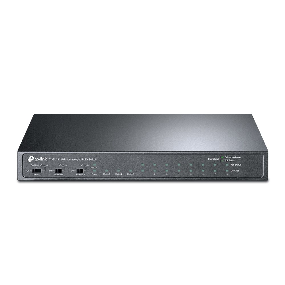 Tp-Link TL-SL1311M 10-Port 10/100Mb+8-Port Gg POE Switch