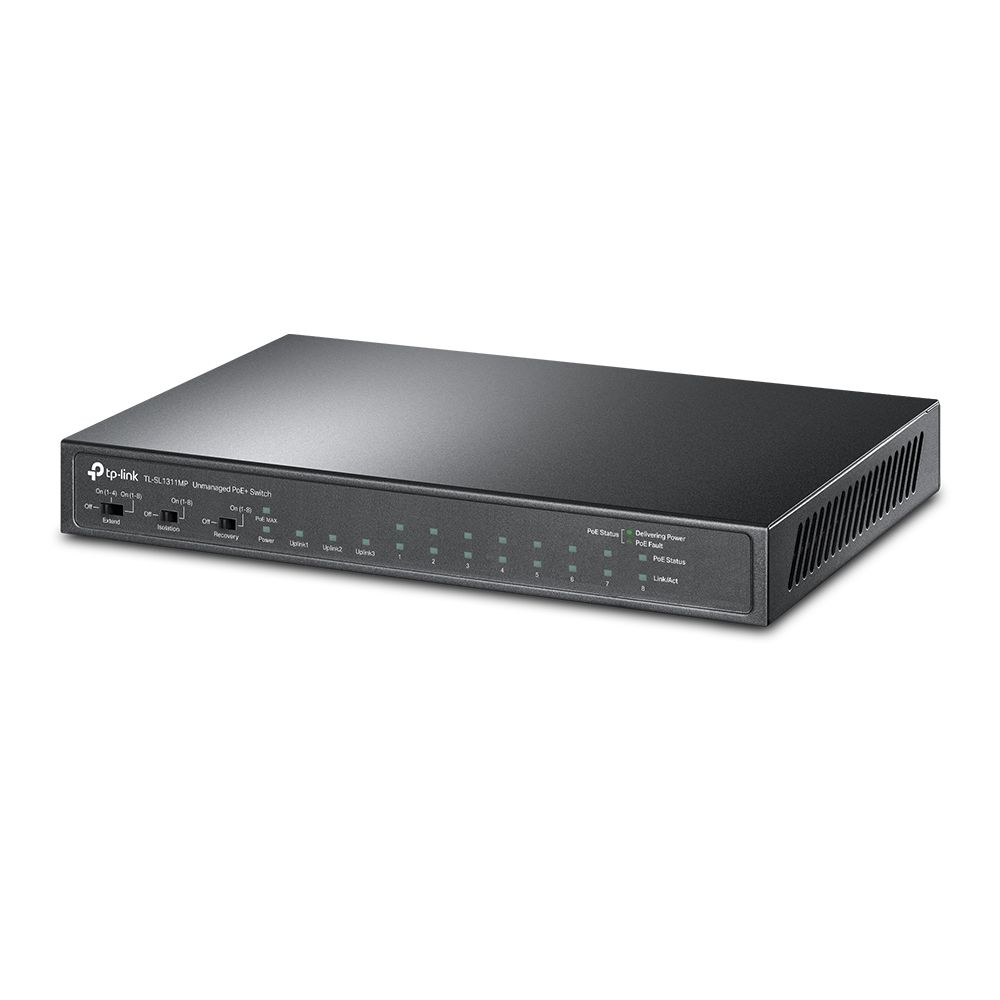 Tp-Link TL-SL1311M 10-Port 10/100Mb+8-Port Gg POE Switch