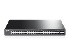 TP-LINK T1600G-52PS(TL-SG2452P) JETSTREAM 48 PORT GİGABİT SMART POE SWITCH/ 4 SFP SLOT