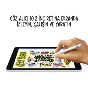 Apple 10.2'' iPad Wi-Fi 256GB Uzay Grisi