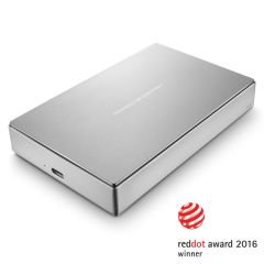 4TB LACIE 2.5 INC USB 3.0 STFD4000400 PORSCHE DESIGN P 9223 TAŞINABİLİR DİSK METALİK GÜMÜŞ USB-C (USB 3.1)