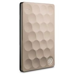 1TB SEAGATE 2.5INC USB3.0 STEH1000201 BACKUP PLUS ULTRA SLIM ALTIN RENGİ TAŞINABİLİR DİSK