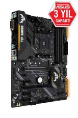 ASUS TUF B450-PLUS GAMING AMD B450 SOKET AM4 DDR4 3200 HDMI DVI M2 USB3.1 AURA RGB ATX