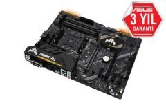 ASUS TUF B450-PLUS GAMING AMD B450 SOKET AM4 DDR4 3200 HDMI DVI M2 USB3.1 AURA RGB ATX