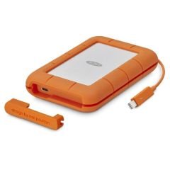 2TB LACIE 2.5 INC STFS2000800 RUGGED THUNDERBOLT & USB 3.1 TAŞINABİLİR DİSK ŞOK YAĞMUR BASINÇ VE TOZA KARŞI KORUMALI, 3 YIL DATA KURTARMA SERVİSİ