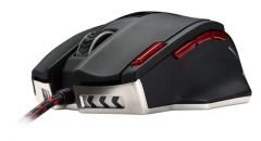 MSI GG INTERCEPTOR DS200 GAMİNG MOUSE 8.200 DPI LASER SENSÖR RGB LED ÖRGÜ KABLO ALTIN KAPLAMA USB BAĞLANTILI OYUNCU FARESİ