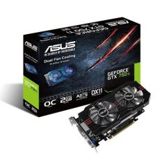 ASUS GTX750TI-OC-2GD5 128B D-SUB 2DVI HDMI
