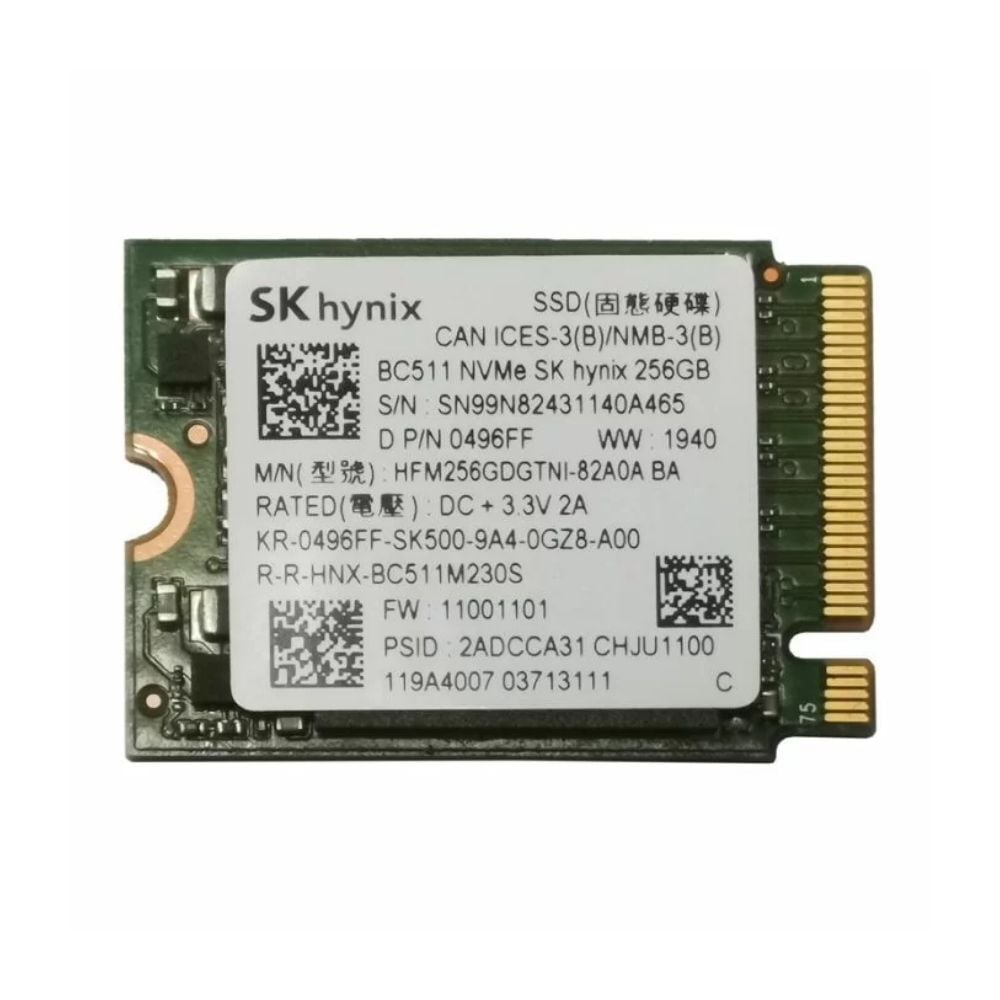 SK Hynix HFM256GDGTNI 256GB M.2 22x30 SSD