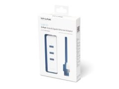 TP-LINK UE330 USB3.0 GGBT AĞ ADAPTÖRÜ İKİSİ BİR ARADA USB ADAPTÖR UE330