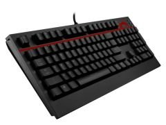 MSI GG GK-701 GAMING KEYBOARD US CHERRY MX BROWN KIRMIZI LED AYDINLATMA KAYMAZ KAUÇUK AYAK US DİZİLİM ÖRGÜ KABLO ALTIN KAPLAMA USB B