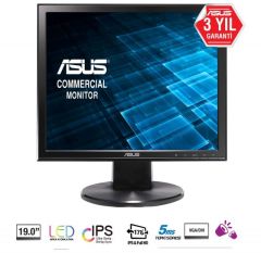 19 Kare ASUS VB199TL IPS 1280x1024 5ms 3YIL DVI,VGA MM VESA, EyeCare, Yükseklik ayarlanabilir