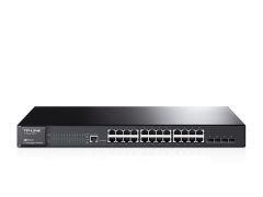 TP-LINK T2600G-28TS (TL-SG3424) JETSTREAM 24 PORT GIGABIT L2 4 COMBO SFP SLOTLU YÖNETİLEBİLİR SWITCH