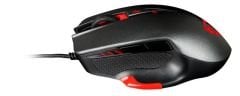 MSI GG INTERCEPTOR DS300 GAMİNG MOUSE 8.200 DPI LASER SENSÖR RGB LED ÖRGÜ KABLO ALTIN KAPLAMA USB BAĞLANTILI OYUNCU FARESİ